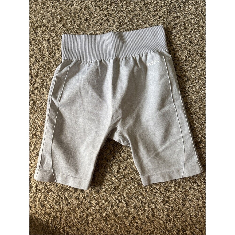 AYBL SHORTS Biker SZ M Light Grey